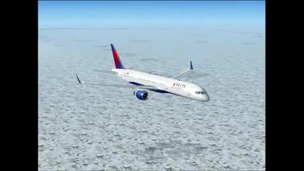 Flight Simulator X From Los Angeles to New York by Delta Airlines