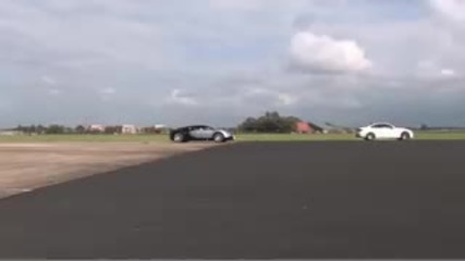 Gonka s Bugatti Veyron vs Bmw M3 