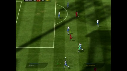 Fifa 2011 Real Sporting vs Real Zaragoza Gameplay част 2.