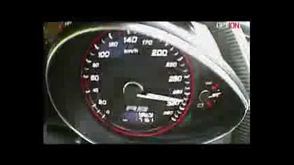 315 kmh en Audi R8 V10 