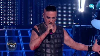 Краси Радков като Till Lindemann от Rammstein - „Du Hast” | Като две капки вода