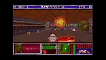 Blake Stone Planet Strike Area 21 Mutant Programming (secret Area 1) (for Windows 95)