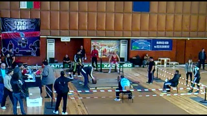 Todor Vasilev - rekord v tqgata v kat. do 90 kg. - 338, 5 kg ! 