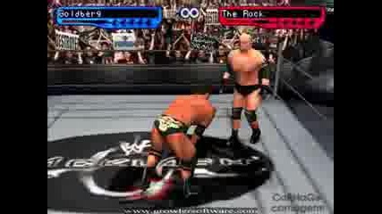 WWF SmackDown! 2 - Goldberg vs. The Rock