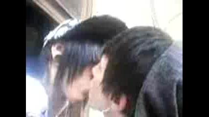 Emo Boys Kissing