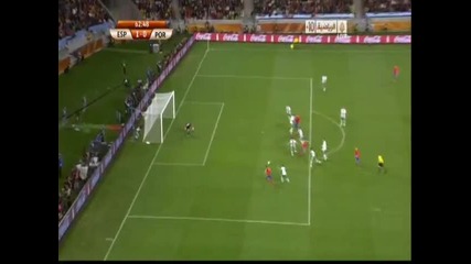 Испания 1 - 0 Португалия - 1/8 финал 