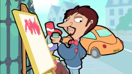 Mr. Bean and the Artist