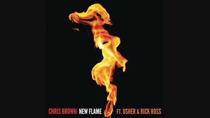 New!!! 2014 Chris Brown - New Flame (audio) ft. Usher, Rick Ross