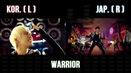 [split Headset Split Screen] B.a.p - Warrior - www.uget.in