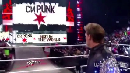 Wrestlemania 28 Cm Punk vs Chris Jericho Promo hd