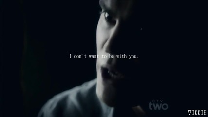 I don't want to be with you.