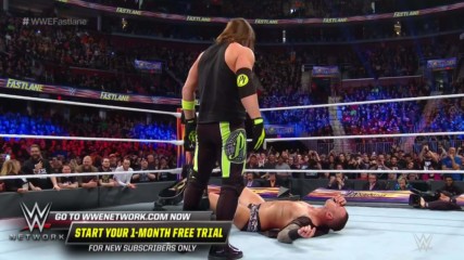 AJ Styles attacks Randy Orton after The Viper RKOs Elias: WWE Fastlane 2019 (WWE Network Exclusive)