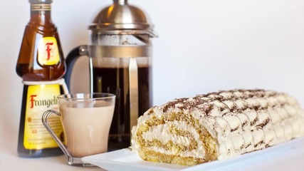 Easy Tiramisu Recipe- Tiramisu Cake Roll with Traditional Italian Filling