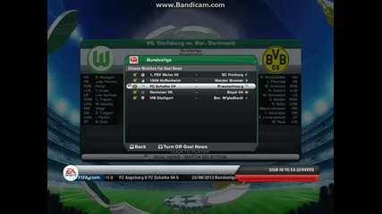 Fifa13 Wolfsburg s1 ep4:къс епизод