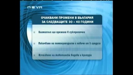 КАЛЕНДАР- Аномалии Заплашва България.