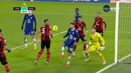 Челси - Борнемут 2:0 /първо полувреме/