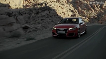 2015 Audi Rs3 Sportback (driving shots)