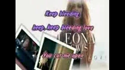 Bleeding Love [karaoke Instrumental]