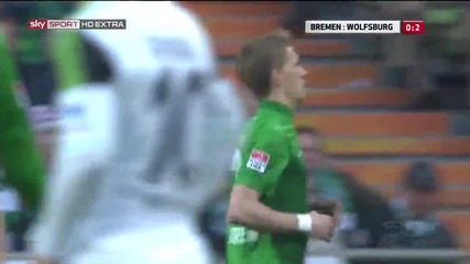 Вердер Бремен - Волфсбург 0:3