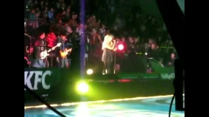Ashley Tisdale performs at 2009 Skating & Gymnastics Spectacular