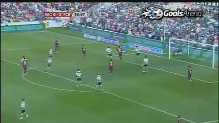 Barcelona vs Racing Santander (29.08) Всички голове 