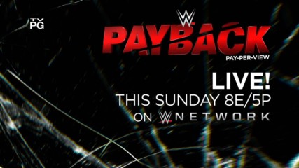 Don't miss Payback - Live this Sunday