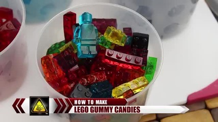Как да си направим ядливи тухлички Lego