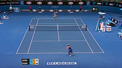 Pennetta vs Kerber Ao 2014 R4 Highlights