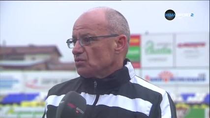 Коментар на Пламен Липенски след победата над Монтана