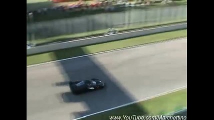 Michael Schumacher Fxx making Burnouts & Accelerations (hq) 