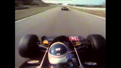 Alain Prost onboard Zandvoort 1983