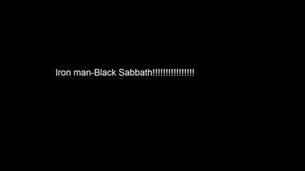 Iron Man - Black Sabbath (lyrics)