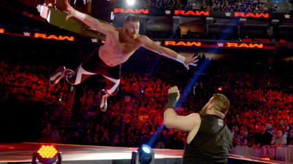 Sami Zayn vs. Kevin Owens - No Disqualification Match: Raw, March 27, 2017