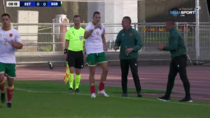 Естония U21 - България U21 1:1 /първо полувреме/
