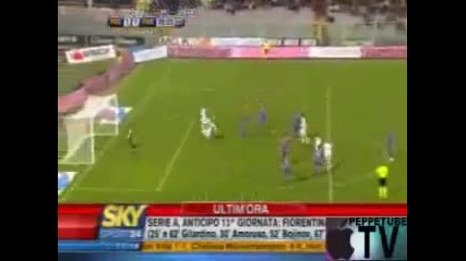 Спорт Божинов вкара за Парма срещу бившия си клуб Фиорентина 