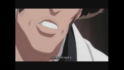 Hiyori kicks Captain Shinji