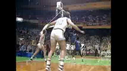 Amazing Playoff Moments - Larry Bird Steals the Ball