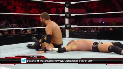 Dolph Ziggler vs. Curtis Axel- Raw, Dec. 30, 2013
