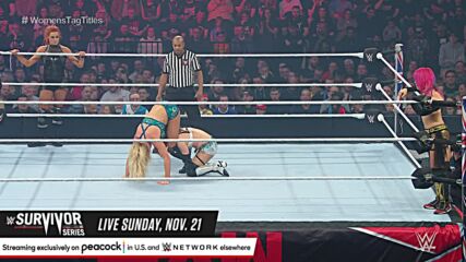 Kabuki Warriors vs. Becky Lynch & Charlotte Flair – WWE Women's Tag Team Titles Match: Raw, Nov. 11, 2019 (Full Match)
