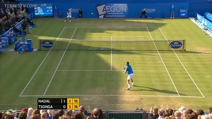 Nadal vs Tsonga - Queen's 2011