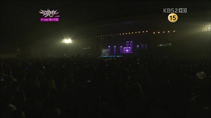 (hd) Eru ft. Jun Hyung - I Hate U ~ Music Bank Kpop Festival (31.08.2012)