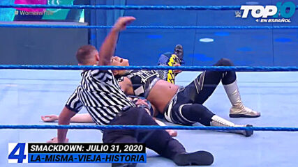 Top 10 Mejores Momentos de SmackDown En Español: WWE Top 10, Jul 31, 2020
