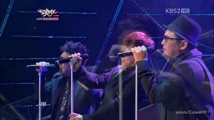 M4 - Throw your love away @ Music Bank (09.03.2012)