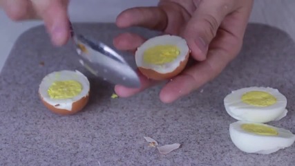 Белене на яйце само с лъжица