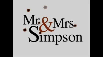 Simpsons - Mr & Mrs Simpson