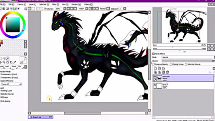 y2mate.com - Speed paint black Demon Dragon_720p.mp4