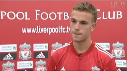 Jordan Henderson The first interview