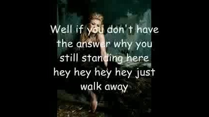Kelly Clarkson Walk Away С Текст