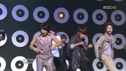 *hq* Super Junior - Boom Boom + Bonamana @ Music Core [15.05.10]
