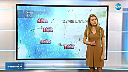 Прогноза за времето (01.12.2017 - обедна емисия)